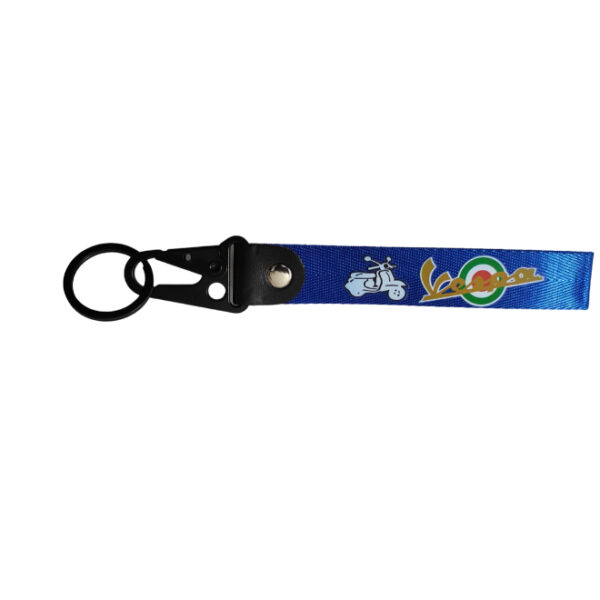 D Hook Wrist Keychain Long Vespa
