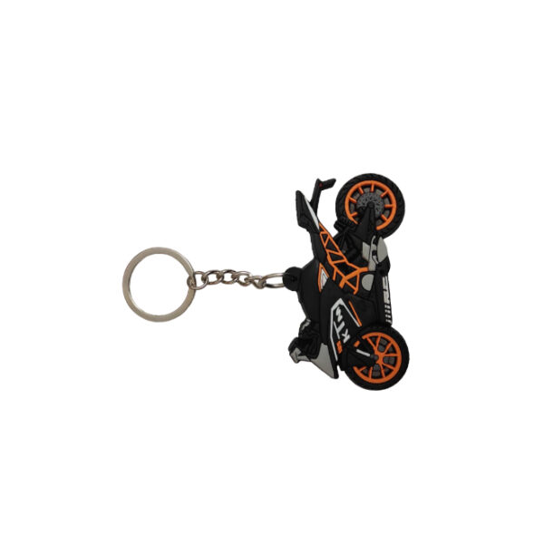 Rubber Keychain Dual Side Design KTM RC