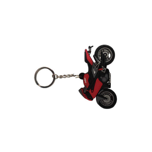 Rubber Keychain Dual Side Design Honda