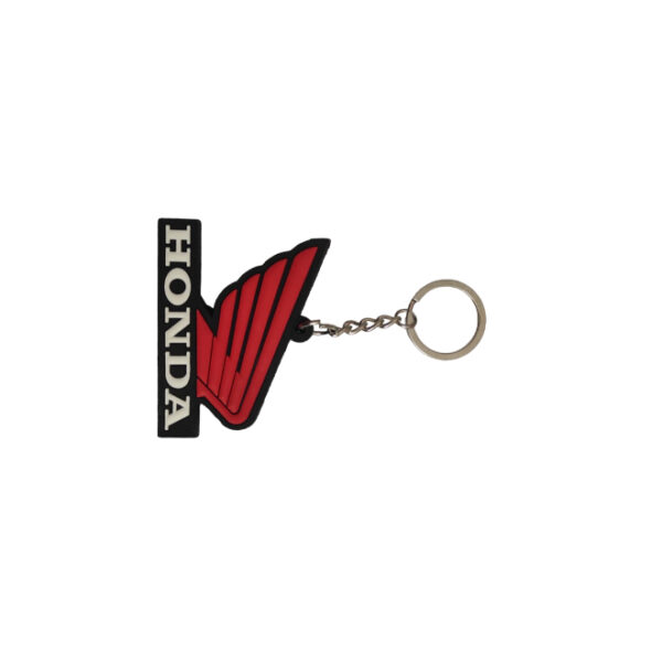 Rubber Keychain Dual Side Design Royal Enfield Khaki