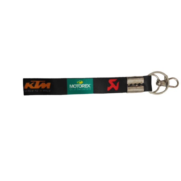 Fabric Wrist/ Small Keychain KTM Style 1