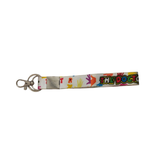 Fabric Wrist/ Small Keychain The Doctor Style 1