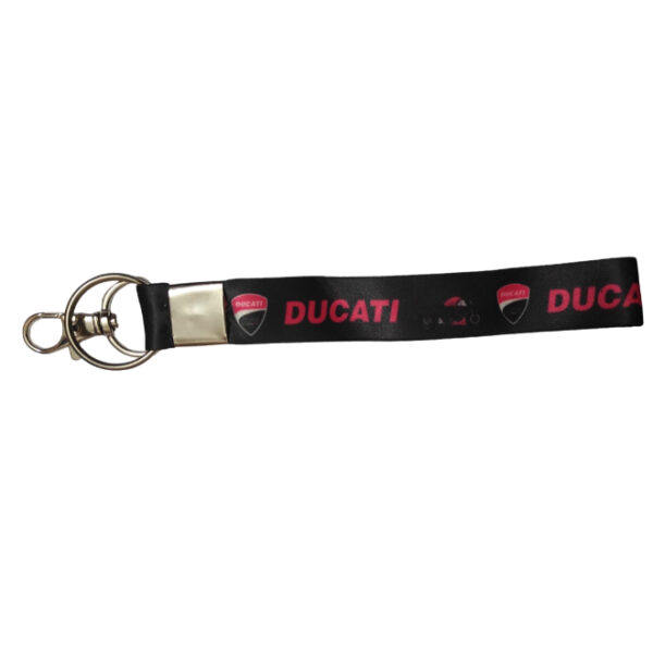 Fabric Wrist/ Small Keychain Ducati Style 1