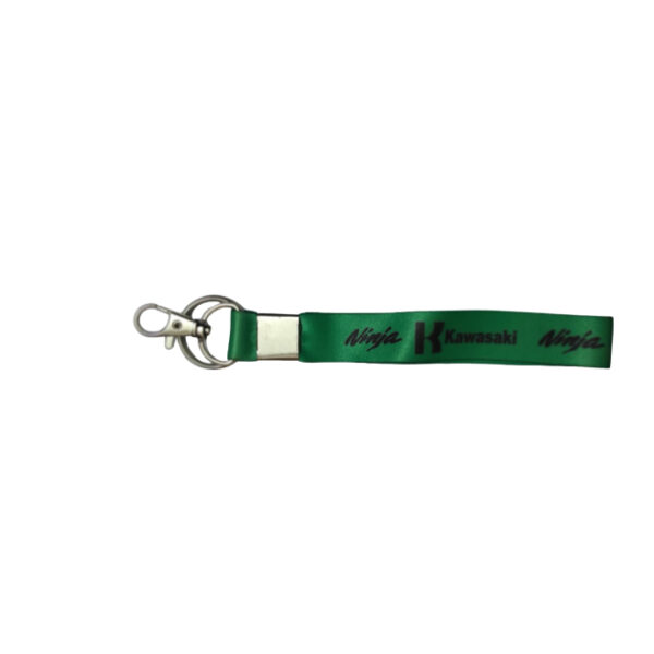 Fabric Wrist/ Small Keychain Ninja Kawasaki