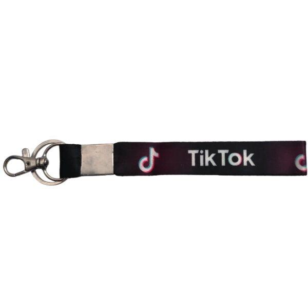 Fabric Wrist/ Small Keychain TikTok