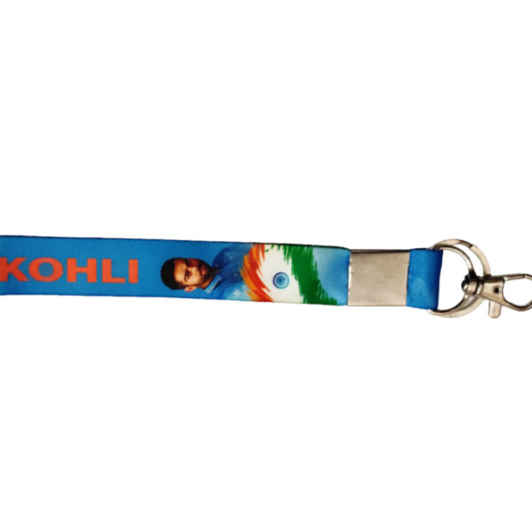 Fabric Wrist/ Small Keychain Virat Kohali