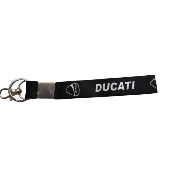 Fabric Wrist/ Small Keychain Ducati Style 2