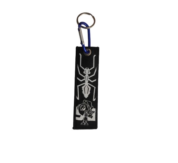 Tag Type Keychain Spider