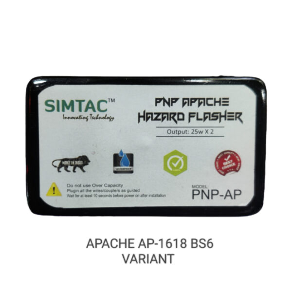Simtac Flasher TVS Apache 160 / 180 / PNP Hazard ( AP1618-WS4)
