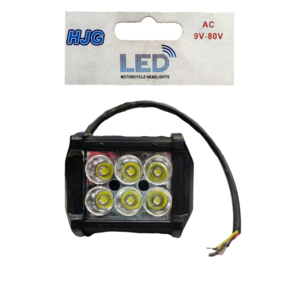 HJG Fog Light 6 LED 9 V White