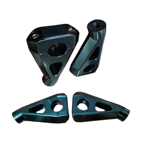 Motocare Interceptor handle Riser- Black