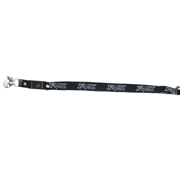 Elastic Lanyards Keychain Fox