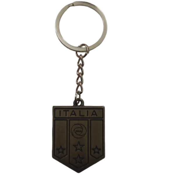 Metal Keychain Italia Football Club