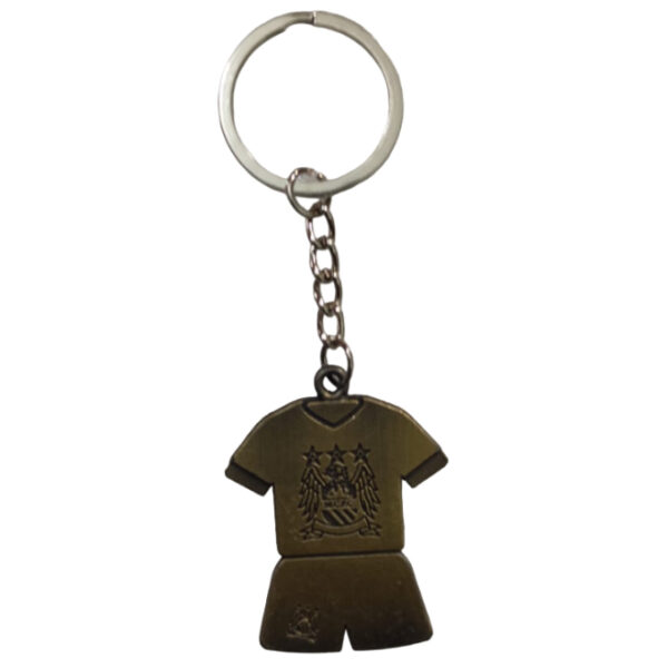 Metal Keychain Mancherter City Football Club