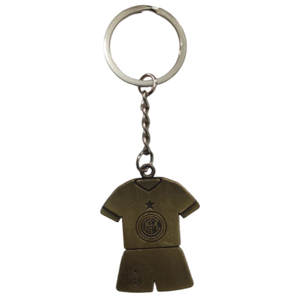Metal Keychain Inter Milan Football Club Style 3