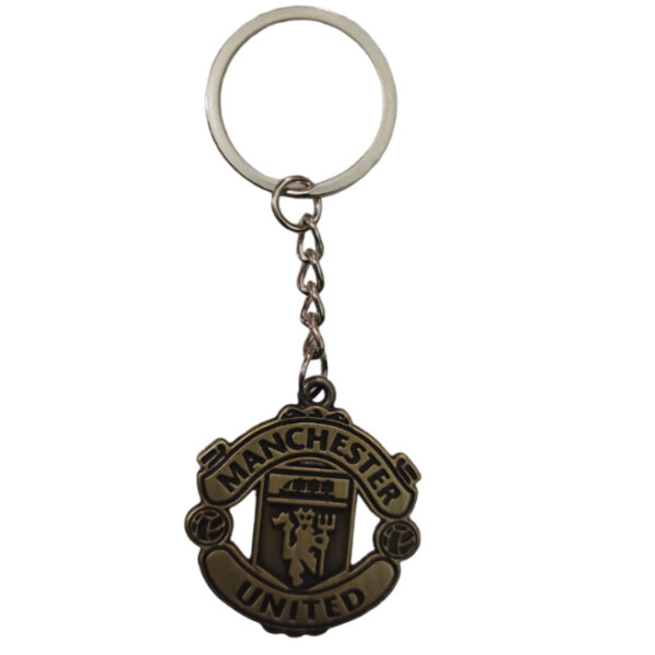 Metal Keychain Manchester United Football Club