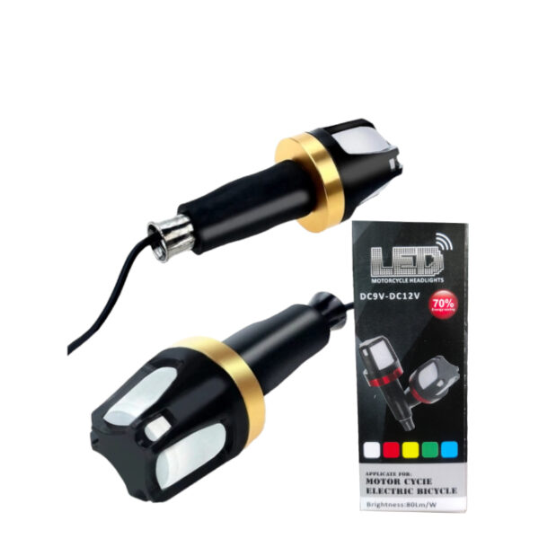LED Barend Indicators Universal (Dual Colour-Push Type) (Set of 2)