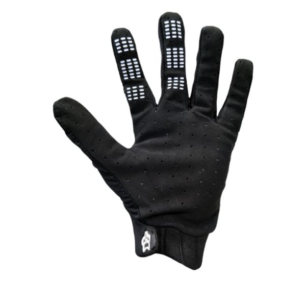 Outdoor Moto Cross Gloves T5- Black/ White - Image 2