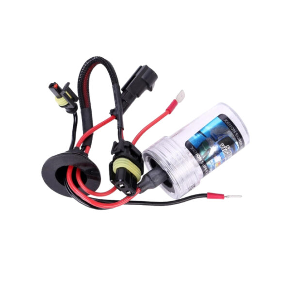 HID Headlight Bulb Replacement H4 4300K (Non Flexible)  Single piece