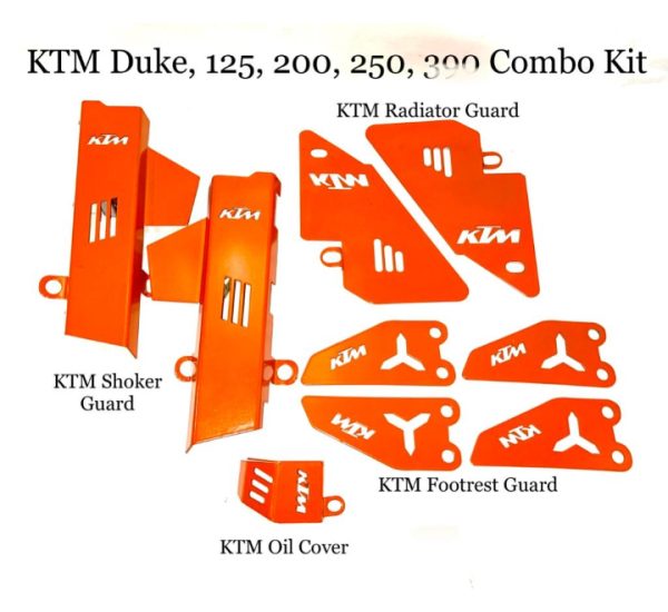 Combo Kit KTM Duke all model (Set of 9)- Orange