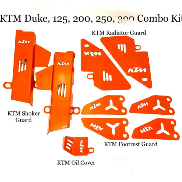 Combo Kit KTM Duke all model (Set of 9)- Orange
