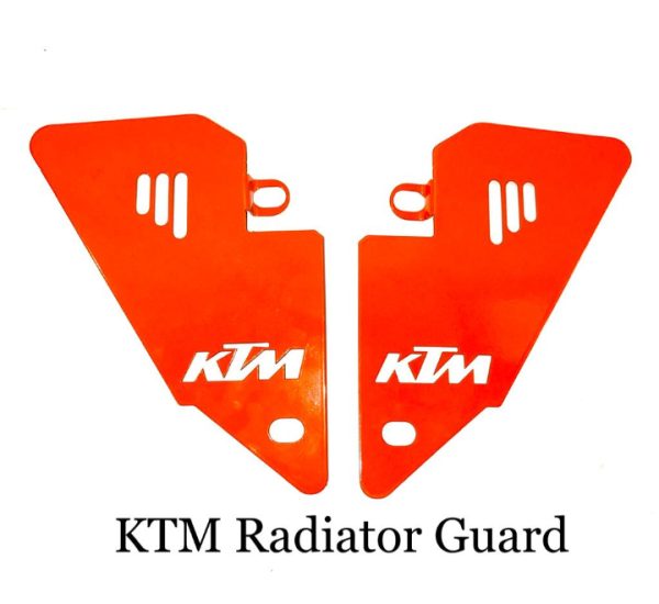 KTM Duke Radiator Side Cover (Orange)