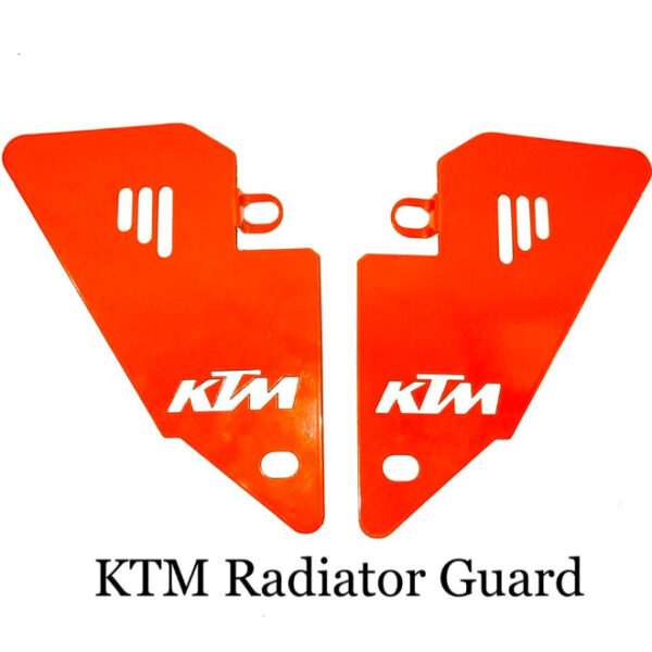 KTM Duke Radiator Side Cover (Orange)