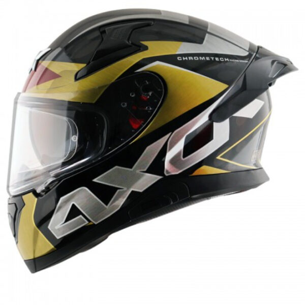 Axor Apex Chromtech Gloss Black Red Helmet