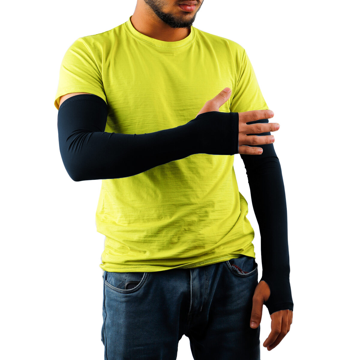Steelbird Arm Sleeves- Navy Blue - Image 2