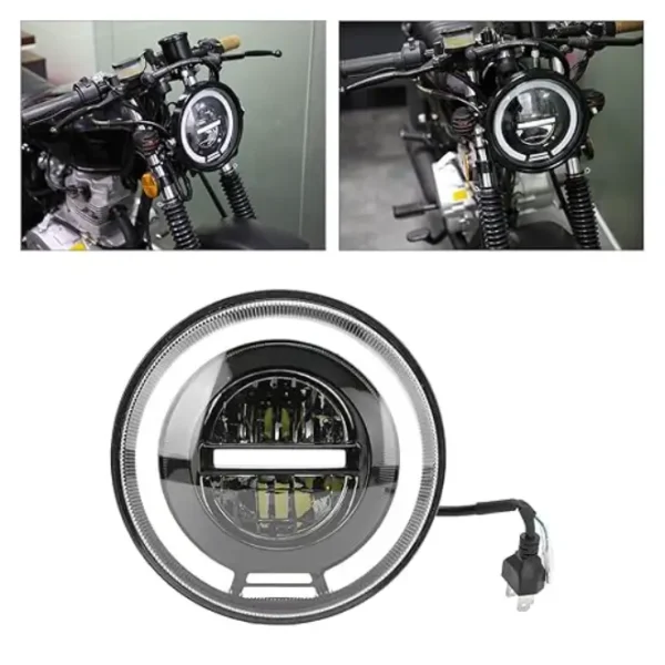 HJG Headlight Assembly Minus Sign with DRL Style 2