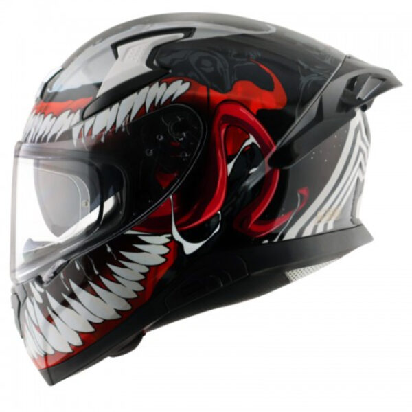 AXOR Apex Marvel Venom Black Red Helmet