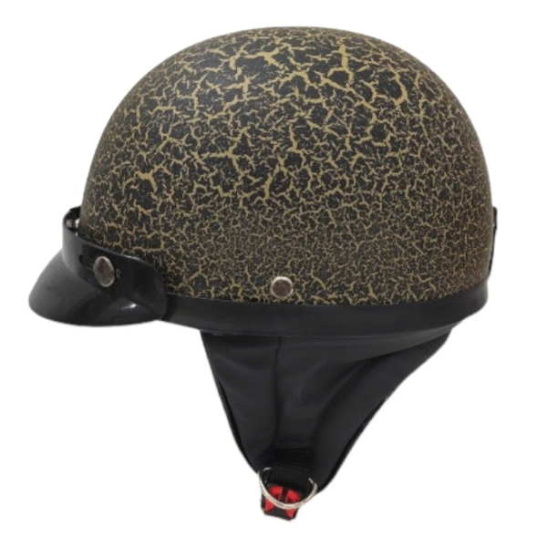 Gliders Safari Leather Khaki Helmet