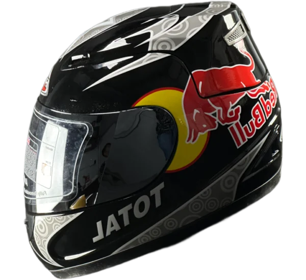 BF2 FF301 Red Bull Matt Black Helmet