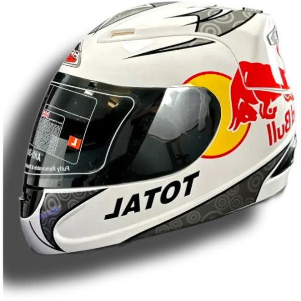 BF2 FF301 Red Bull White Helmet