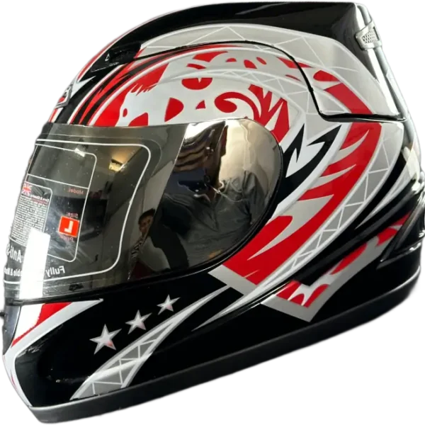 BF2 FF301 Gloss Black Star Arrow Helmet