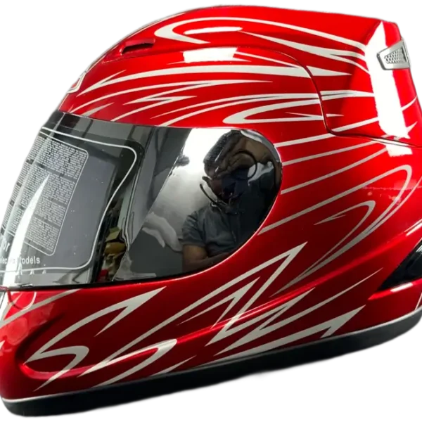 BF2 FF301 Gloss Red Arrow Helmet