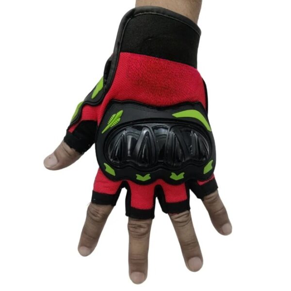 Half Gloves- Red