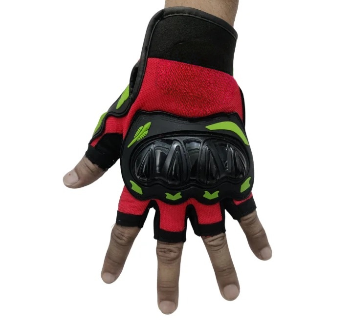 Half Gloves- Red