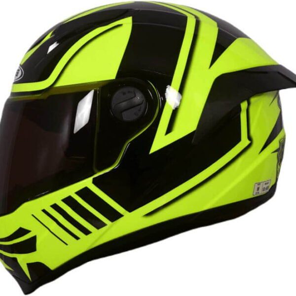 Zeus ZS-811 Black AL34 Helmet Fluo Yellow