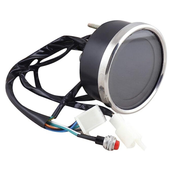 Motowolf LED Digital Meter Multi Colour Mode