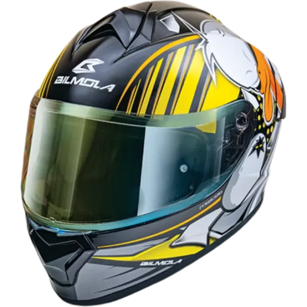 Bilmola Rapid RS Duck Off Yellow Gloss Helmet