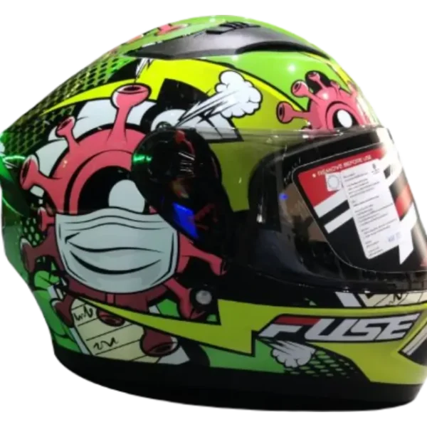 Bilmola Fuse Virus Helmet Fluo Yellow