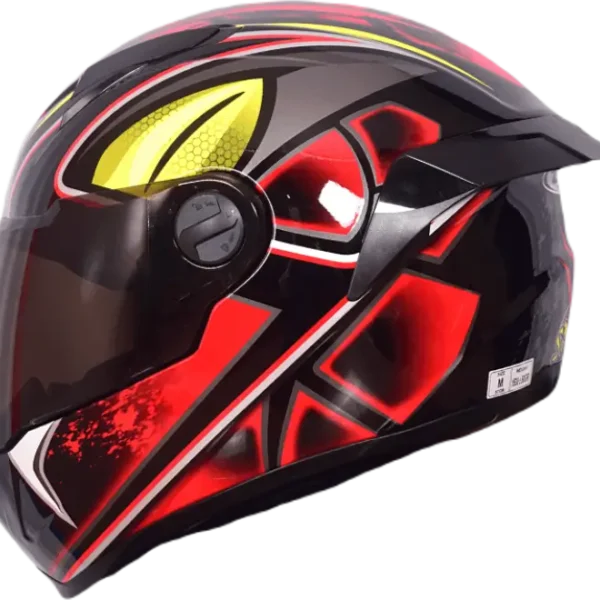 Zeus ZS-811 Black AL42 Helmet Red