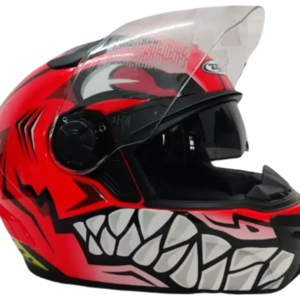 Zeus ZS-813 AN31 Helmet Neon Orange Green