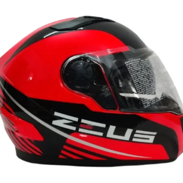 Zeus ZS-813 AN9 Helmet Black Neon Orange