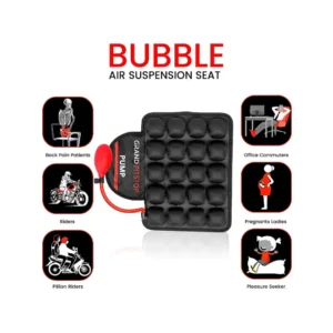 Grand PitStop Air Bubble Seat (Pillion with Pump)