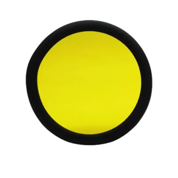 HJG Fog Light Lens Cover /Cap - Yellow ( Round )