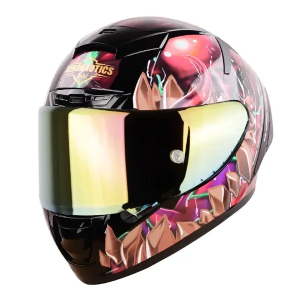 Steelbird Aeronautics SA-2 Fantasy Gloss Black Copper Helmet