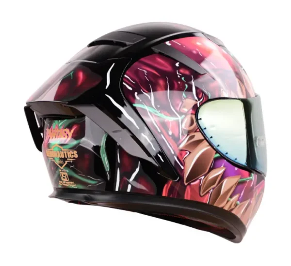 Steelbird Aeronautics SA-2 Fantasy Gloss Black Copper Helmet - Image 5