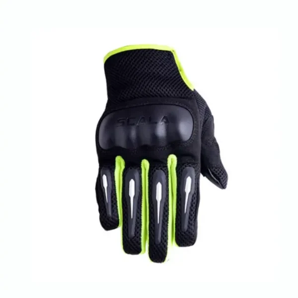 Scala Air Gloves - Black/ Hi-Viz